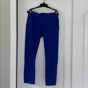 Blue Lululemon leggings